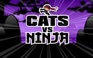 Cats Vs Ninja - Ninja Dodge Game