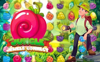 Jungle Jewels Connect: Fruit Match Puzzle