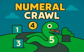 Numeral Crawl: Snake Numbers Game