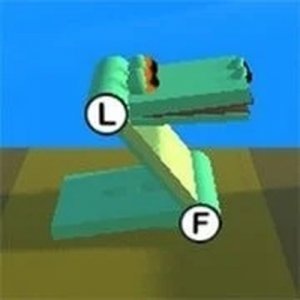 Bouncy Frog Motion Puzzle
