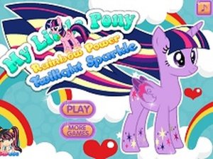Rainbow Power Twilight Sparkle Dress Up Game - Fashion Game