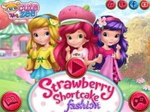 Strawberry Shortcake Fashion Dress Up Game