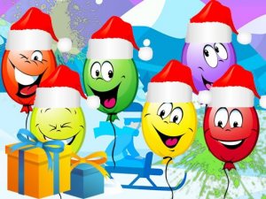 Festive Balloon Pop Celebration