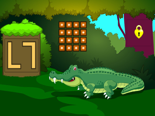Crocodile Land Escape Puzzle Game