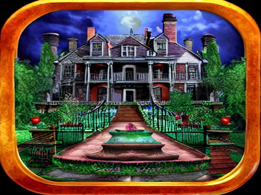 Hidden Object Haunted Mansion Estate Online Puzzle Game
