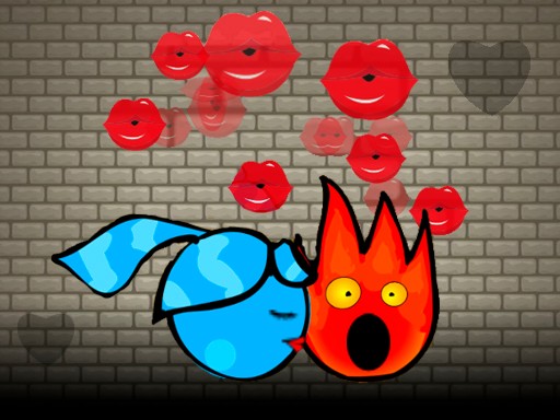Fireboy and Watergirl Kiss Online Game - Arcade Game