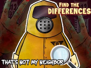 Thats not my Neighbor Spot the Difference Puzzle Game