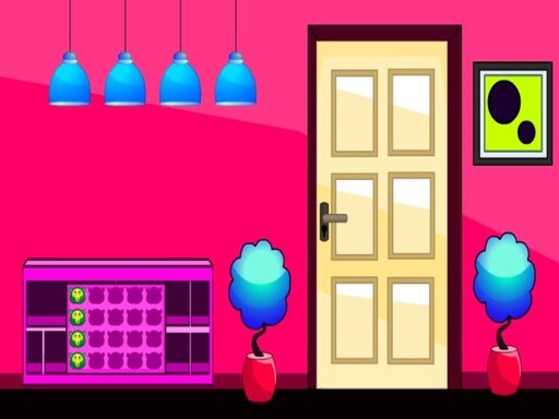 G2M Pink Room Escape Online Puzzle Game