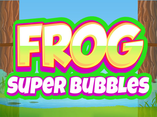Frog Super Bubbles Online Puzzle Game