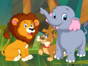 Animal Puzzles Online Puzzle Game