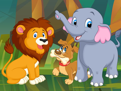 Animal Puzzles Online Puzzle Game