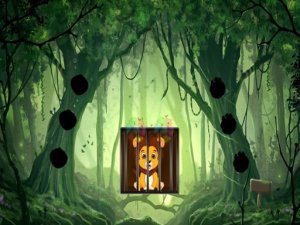 Rescue The Lion Cub Escape Puzzle Game