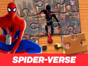 Spider-Verse Jigsaw Puzzle Online Puzzle Game