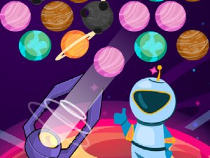 Bubble Planets Online Puzzle Game