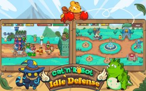 CatnRobot Idle TD Battle Cat - Magical Tower Defense Online Game