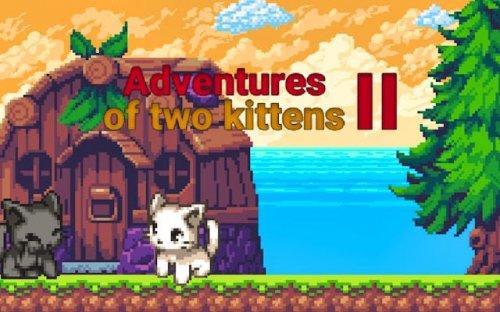Adventures of Two Kittens II: Cute Cat Puzzle Game
