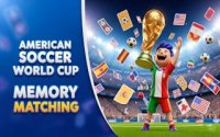 American Soccer World Cup Memory Matching Game