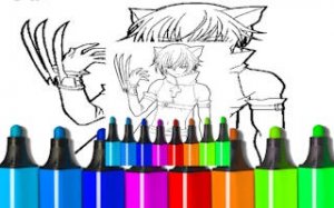 Anime Character Coloring Studio