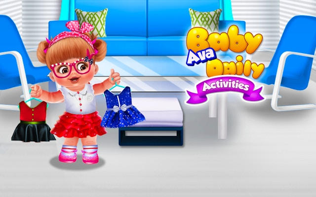 Baby Ava Daily Activities - Kids Learning Game