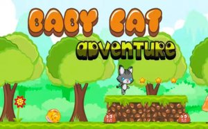 Baby Cat Adventure: Kitten Rescue Platformer Online Game