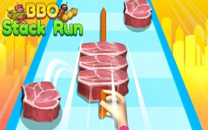 BBQ Stack Run: Food Parkour Online Arcade Game