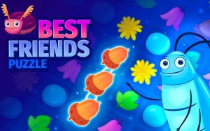 Best Friends Puzzle: Bug Heroes Match 3 Adventure Online Game