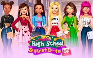 BFFs High School First Date Look - Fashion Makeover Game