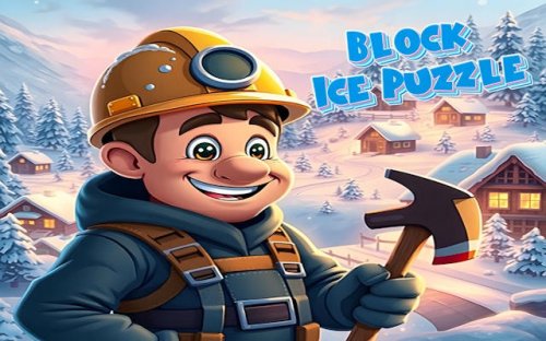 Block Ice Puzzle: Slide & Solve
