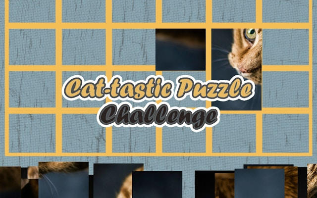 Cat-tastic Puzzle Challenge: Jigsaw Game
