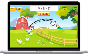 Chicken Math: Addition & Subtraction Learning Game