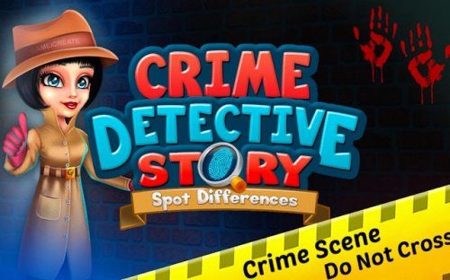 Crime Detective: Spot Differences - Mystery Puzzle Game