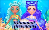 Diamond Mermaids Dress Up Game