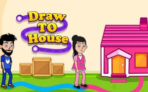 Draw to Home - Draw the Line Rescue Puzzle Online Game