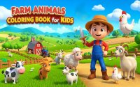 Farm Animals Coloring Book for Kids - Free Coloring Game