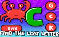 Find The Lost Letter - Kids Alphacasual game Matching Game