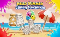 Hello Summer Coloring Book - Free Digital Art Game