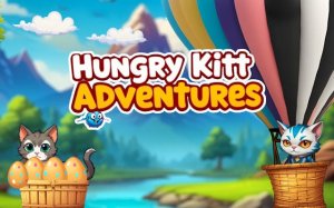 Hungry Kitty Adventures: Egg Toss Challenge Online Game