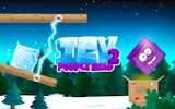 Icy Purple Head 2: Slide & Stick Puzzle Game