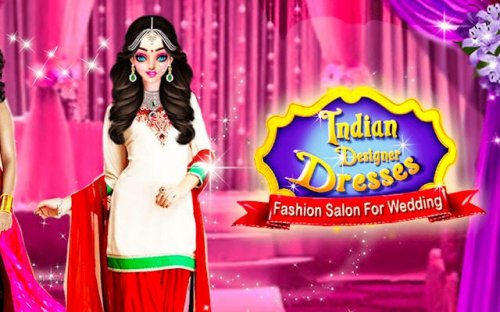 Indian Designer Dresses Fashion Salon for Wedding - Bridal Makeover Game