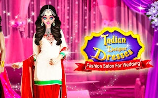 Indian Designer Dresses Fashion Salon for Wedding - Bridal Makeover Game