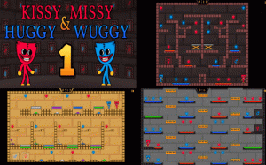 Kissy & Huggy: Puzzle Platformer Adventure Online Game