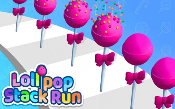 Lollipop Stack Run: Sweet Parkour Adventure Online Arcade Game