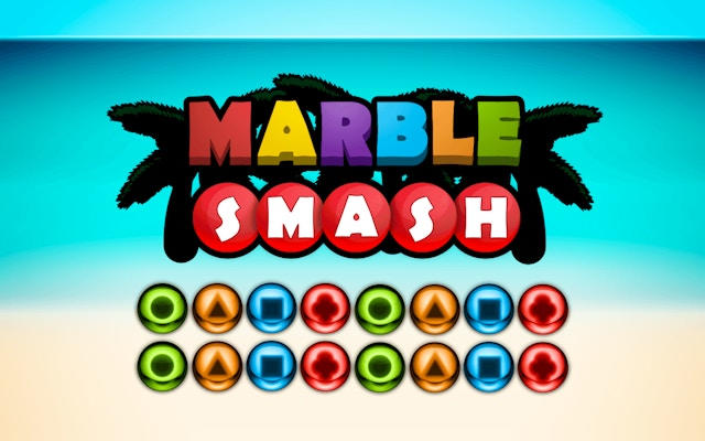 Marble Smash: Tropical Match-3 Puzzle