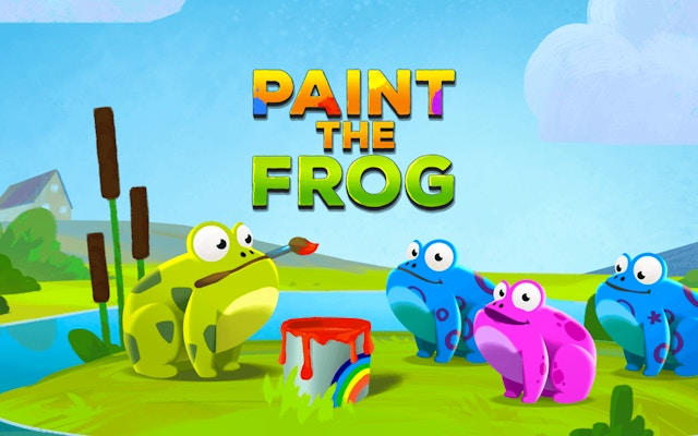 Paint the Frog - Color Splash Arcade Game