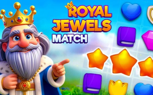Royal Jewels Match - Puzzle Game