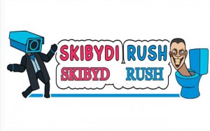 Skibydi Rush: Draw Path Puzzle Game Online - Puzzle Game