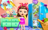Sweet Baby Girl Cleanup Messy House - Kids Cleaning Game Online
