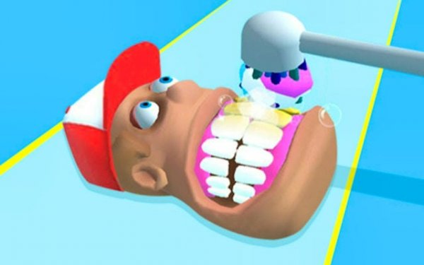 Teeth Runner Parkour Online Arcade Game